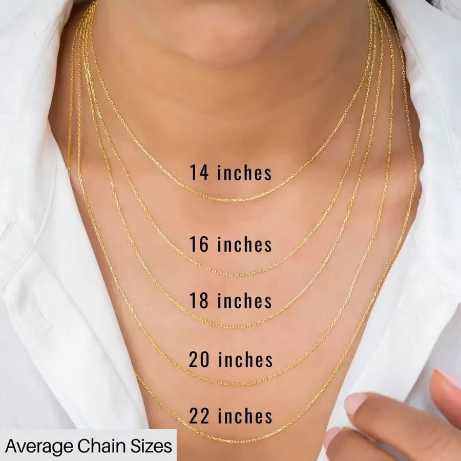 Name Necklace for Multiple Pets Size