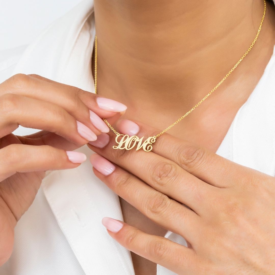 Name Plate Necklace