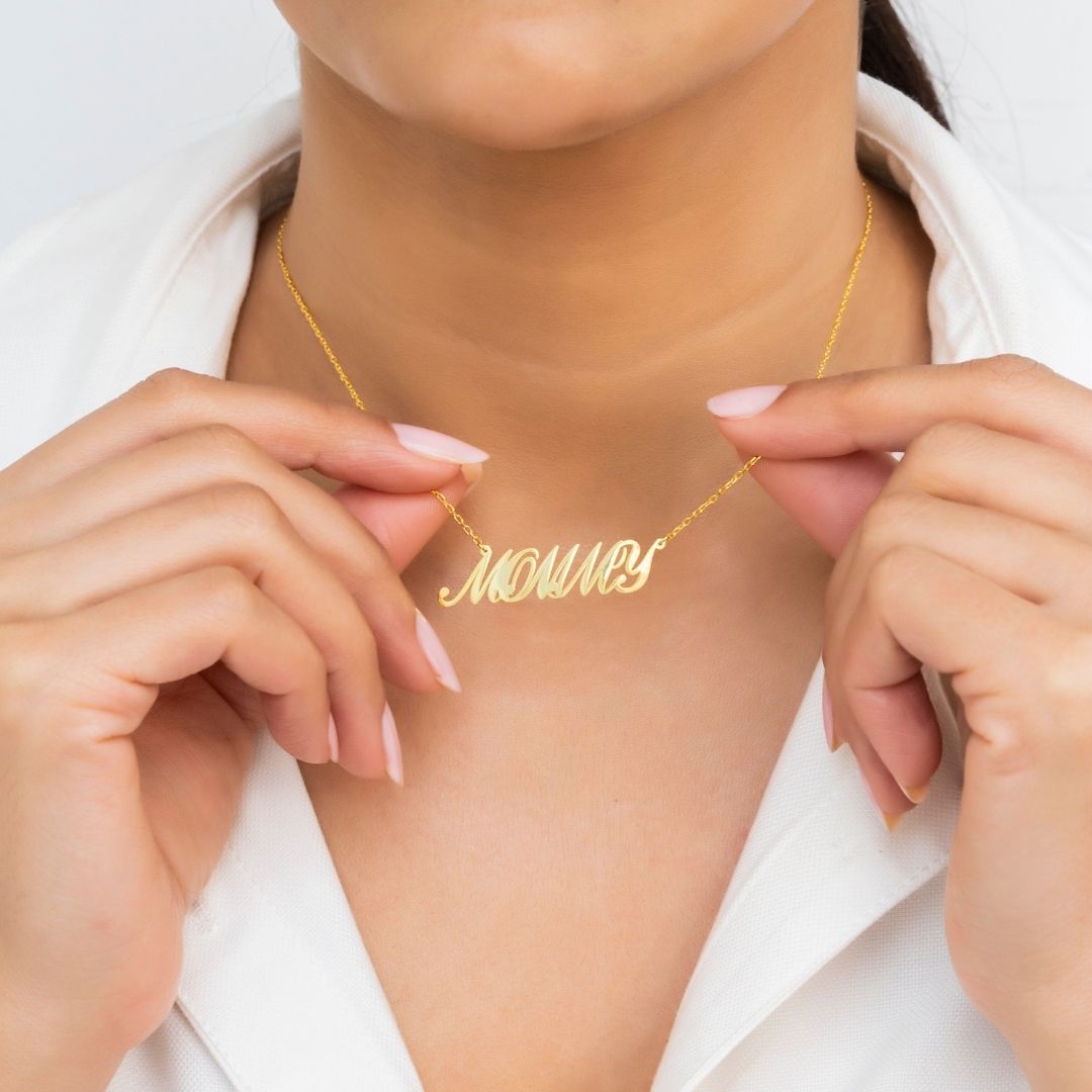 Name Plate Necklace