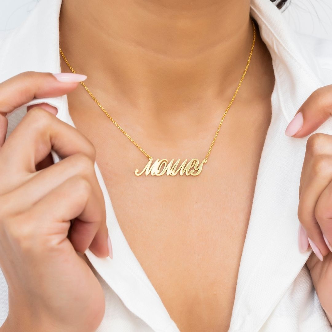 Name Plate Necklace