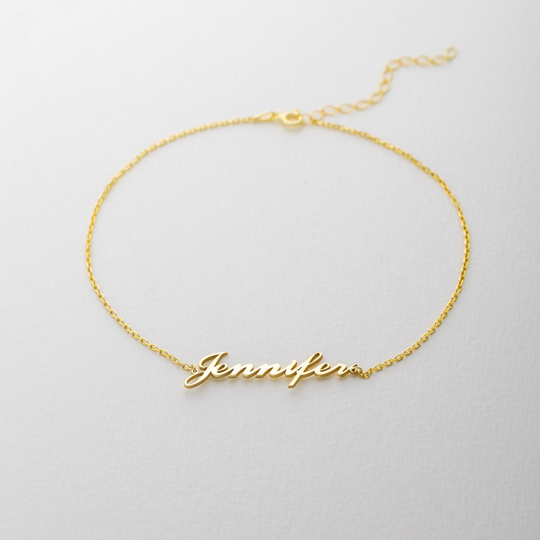 Name Anklet