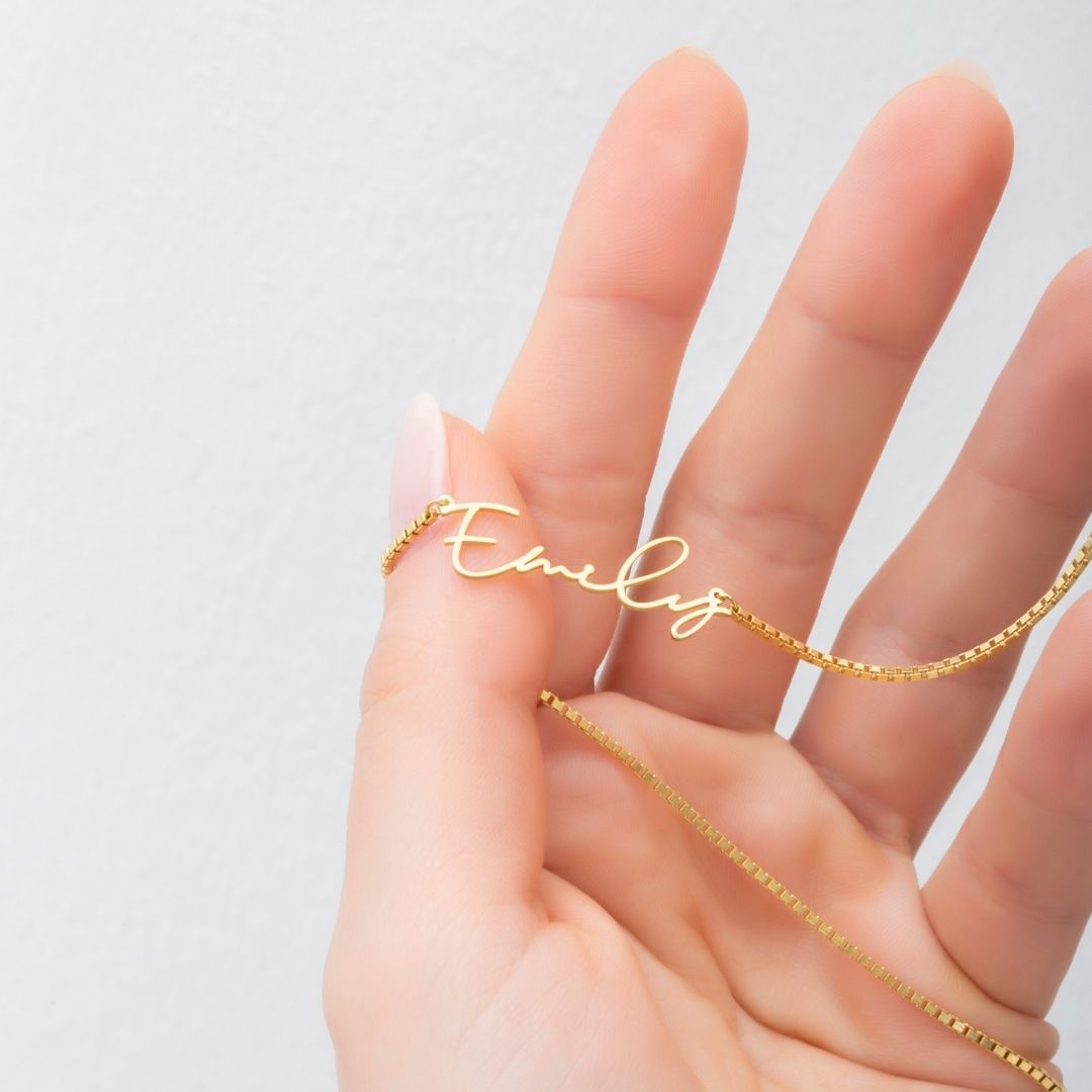 Necklace with Name Gift