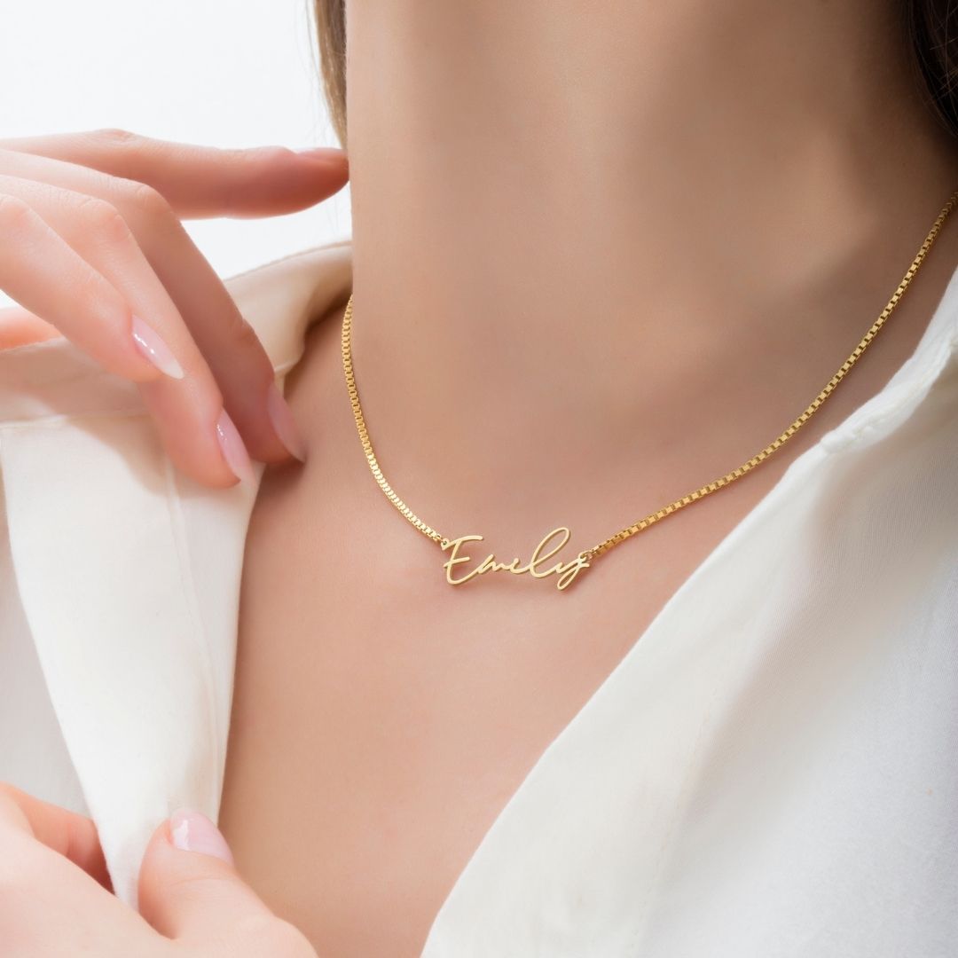 Necklace with Name Silveristic