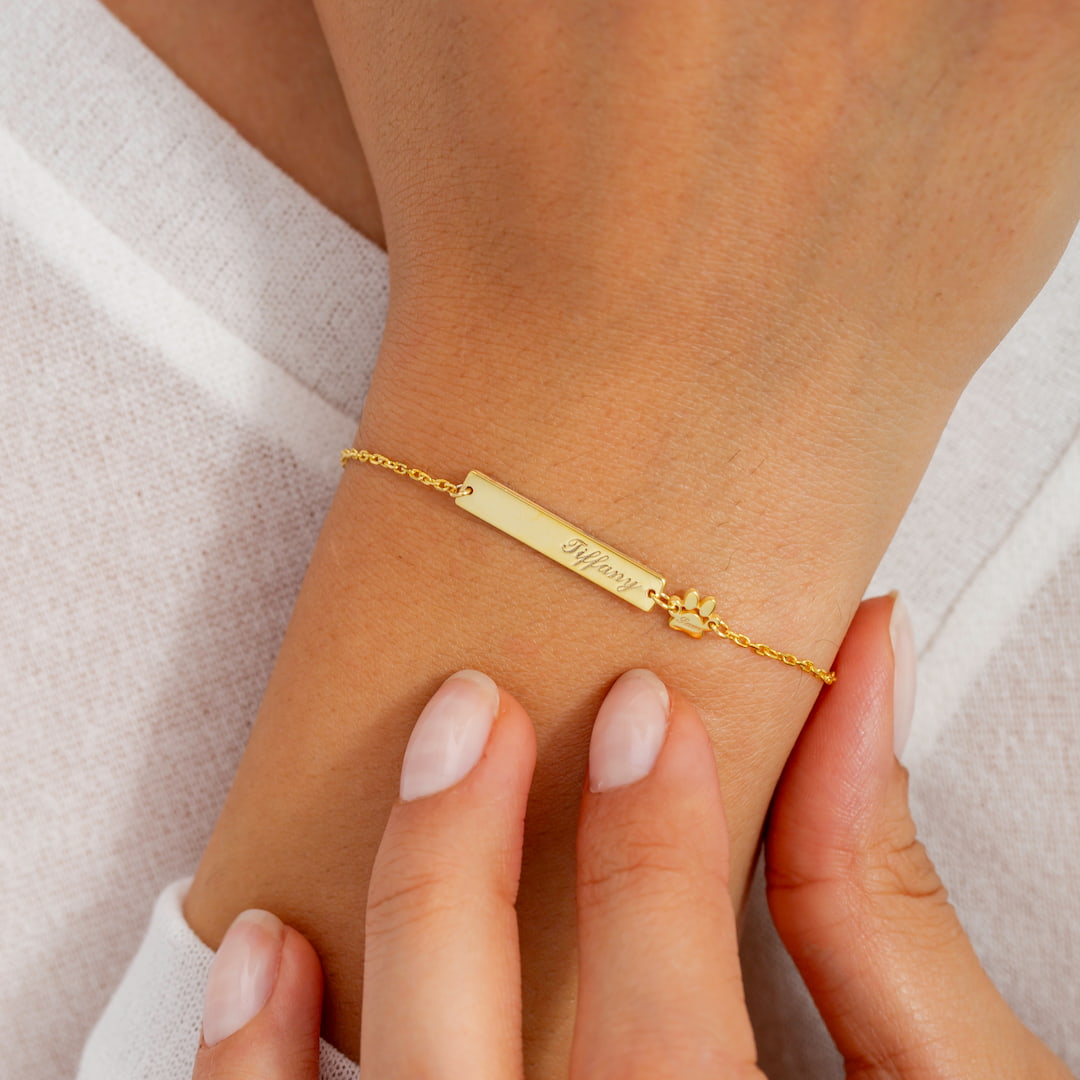Paw bracelet for her