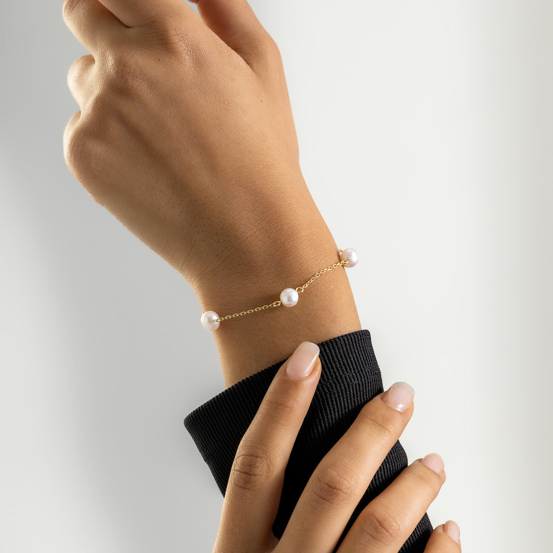 Pearl Beaded Bracelet