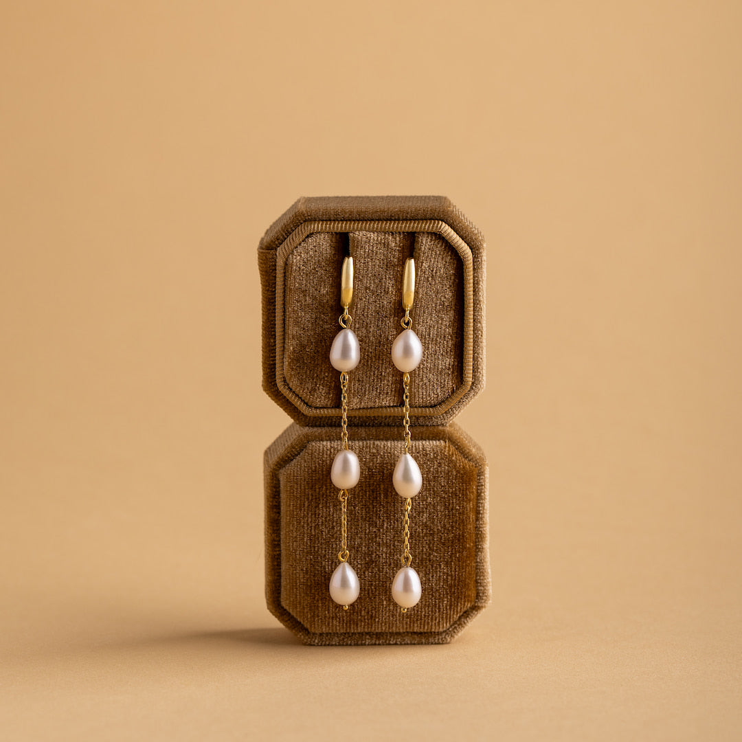 Pearl Drop Earrings