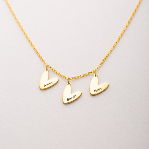 Personalized Heart Name Necklace
