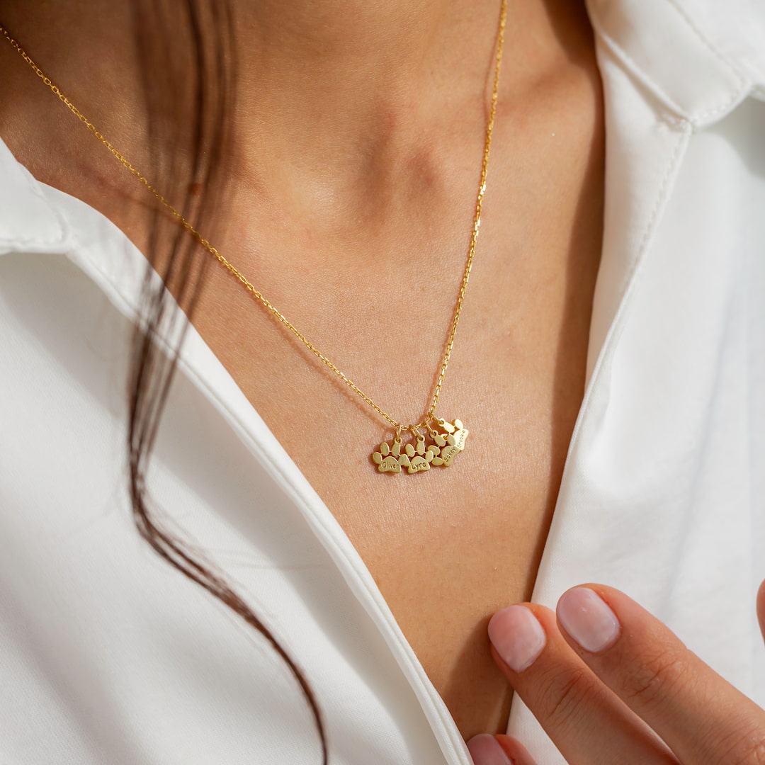 Pet Keepsake Charm Necklace 