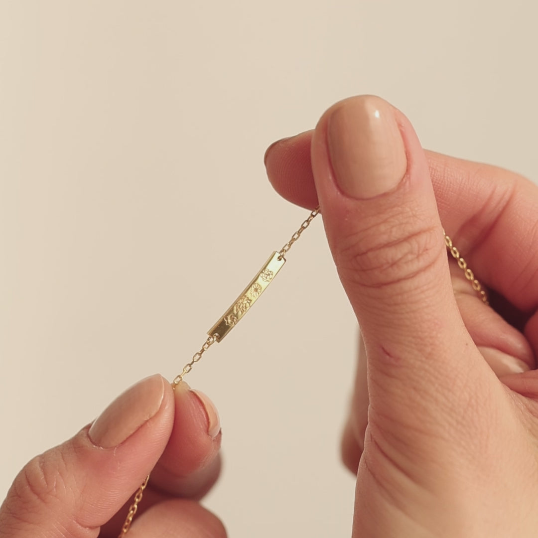 Bloom bangle birthday gift