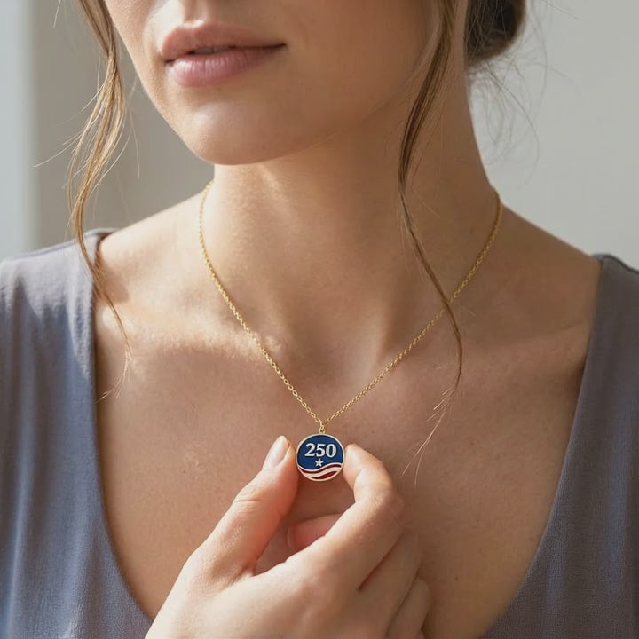 America 250 Pendant Necklace