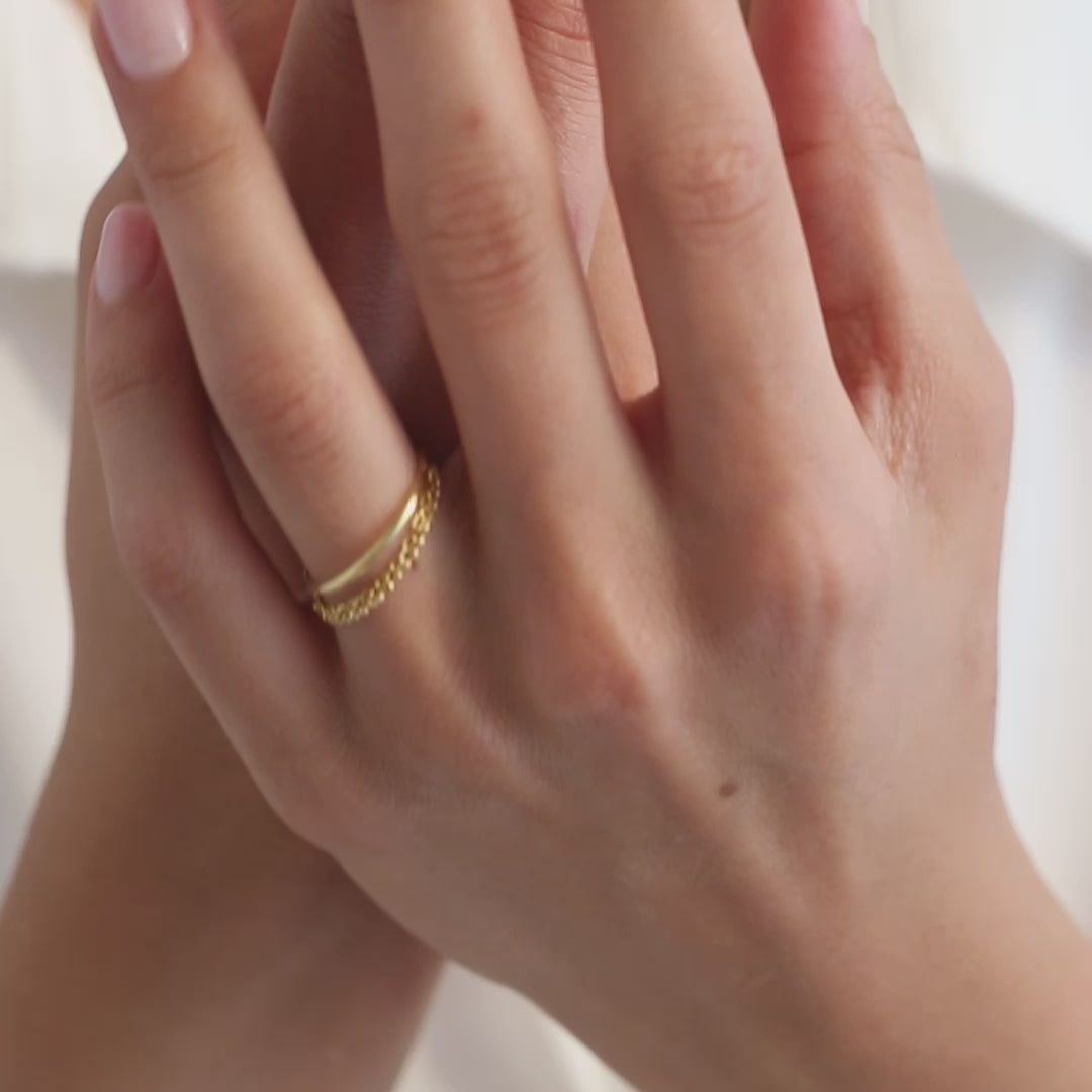 Stacking ring video