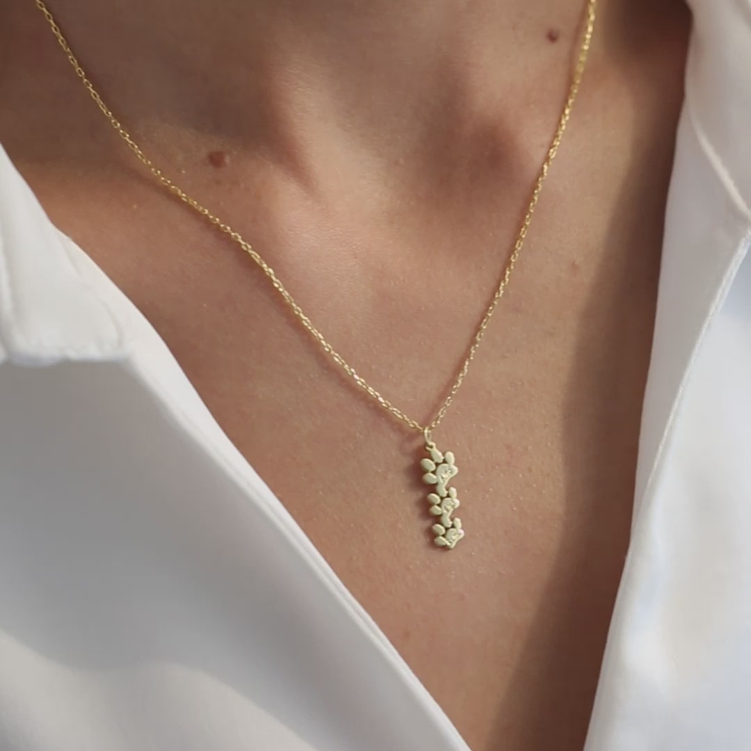 Engraved Custom Necklace for Multiple Pets