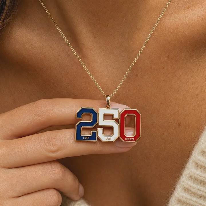 USA 250 Pendant Necklace
