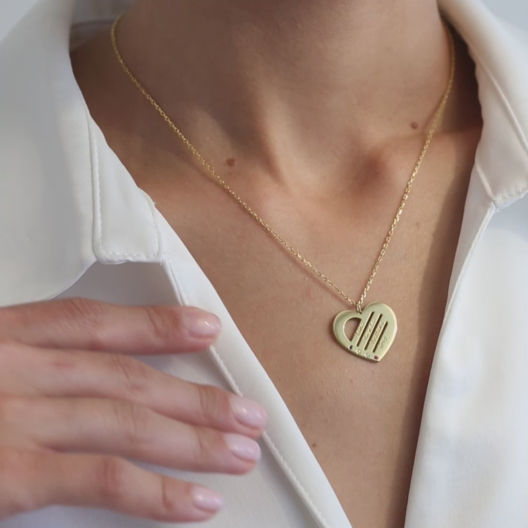 Heart Charm Necklace 