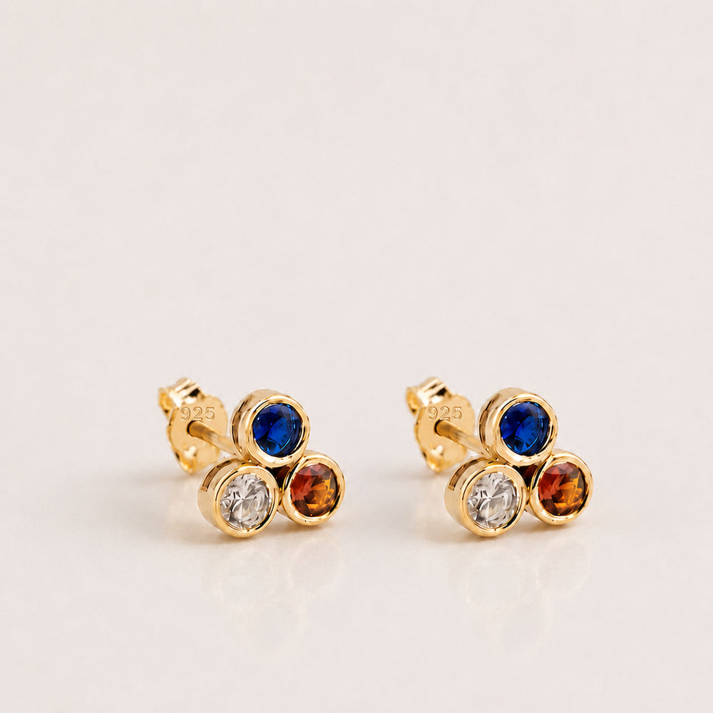 USA 250 Birthstone Earrings