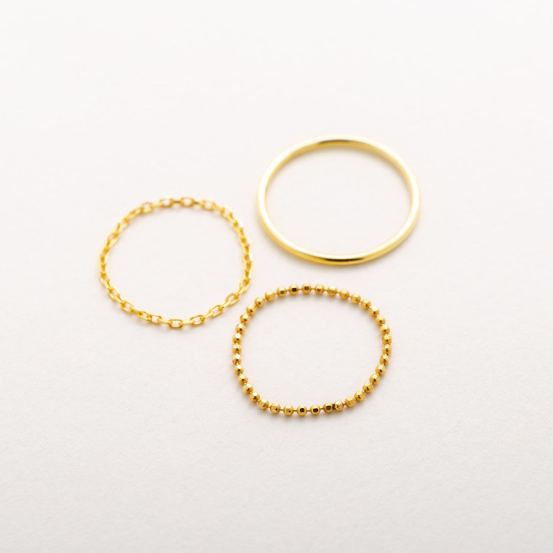 Set of 3 rings