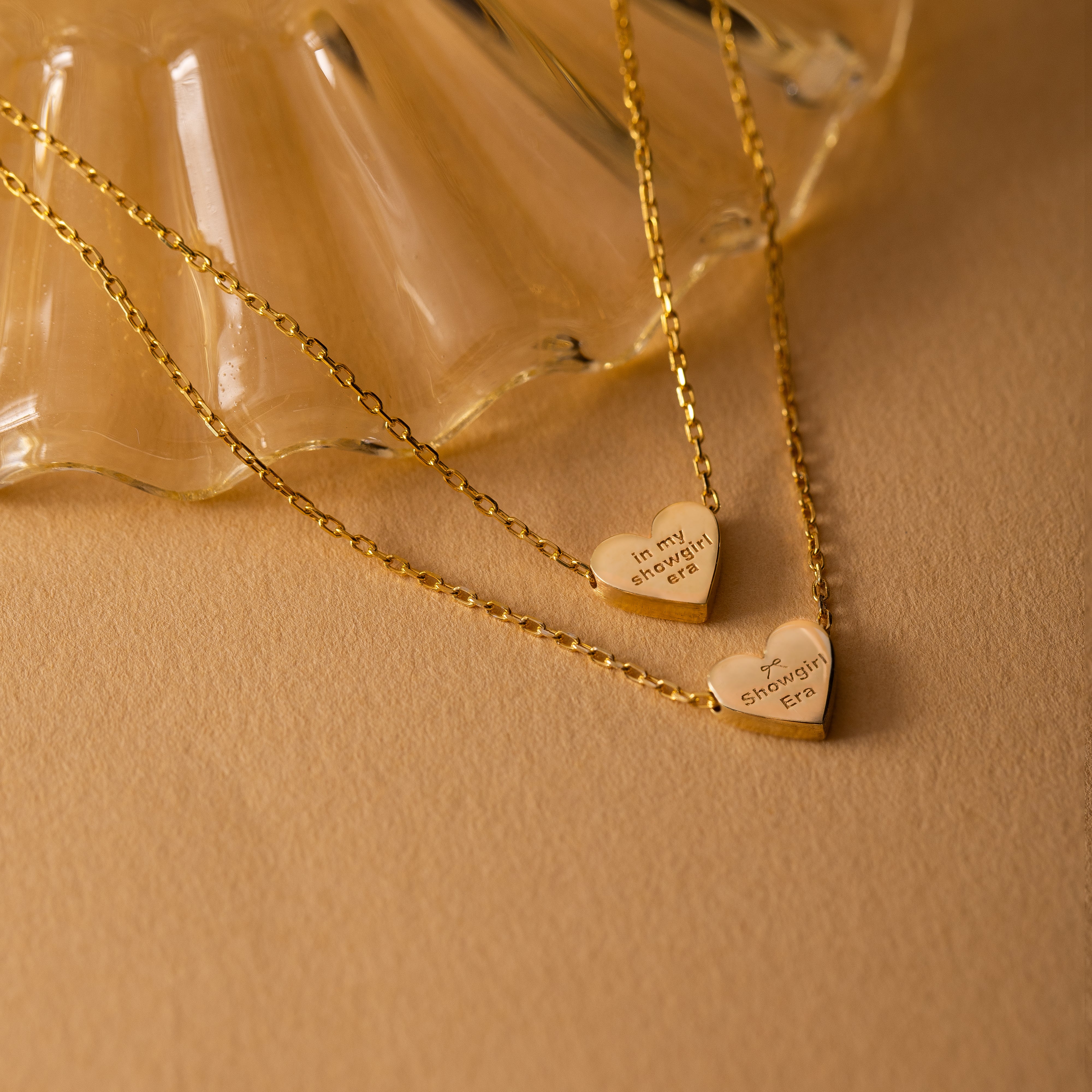 In My Showgirl Era Heart Necklace