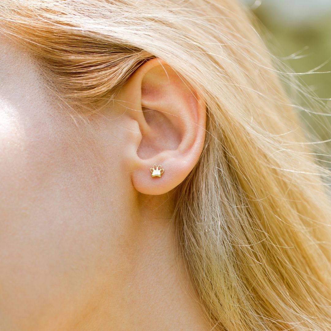 Personalized Letter Stud Earrings Dainty Cute Christmas Gift for her Valentine's day gift