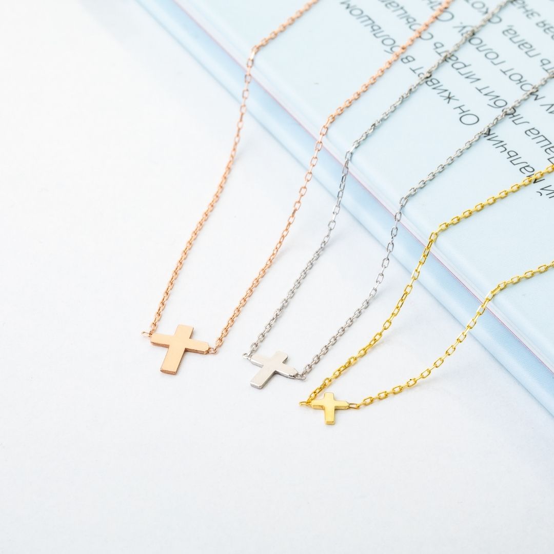 Gold Cross Necklace