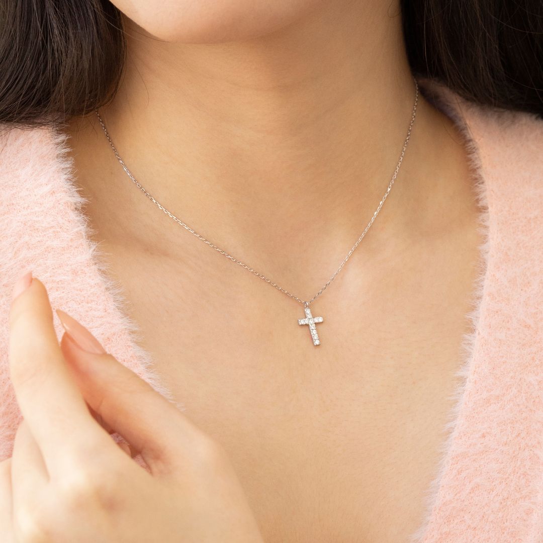 Diamond Cross Necklace
