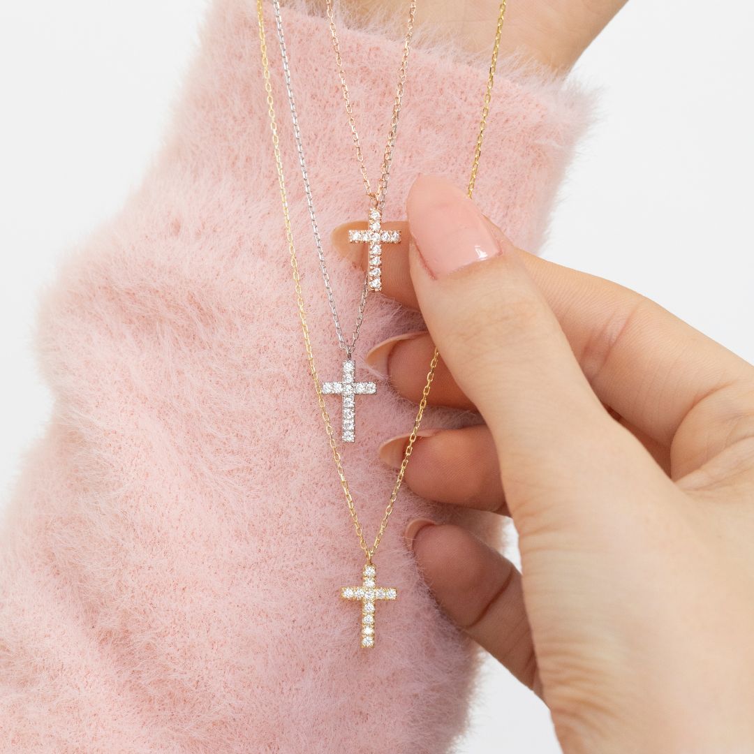 Diamond Cross Necklace
